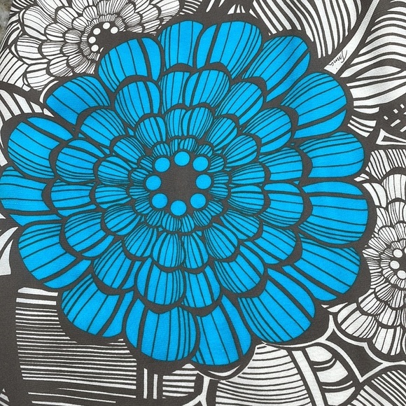 Trina Turk Bonita Women’s Floral Bell Sleeve Boho Mini Dress Size 4 100% Silk - Picture 8 of 12